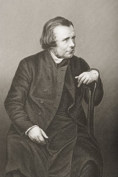 Samuel Wilberforce (1805-73) (litho) av English School