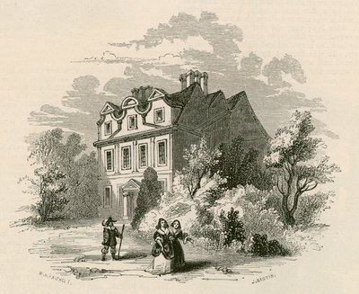 Sandford Manor House, Fulham, London, tidigare bostad för Nell Gwynne av English School