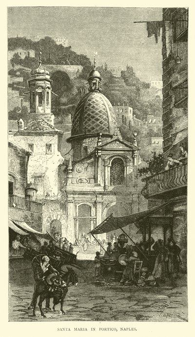 Santa Maria i Portico, Neapel av English School