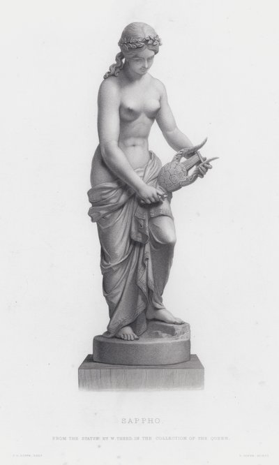 Sappho (gravyr) av English School