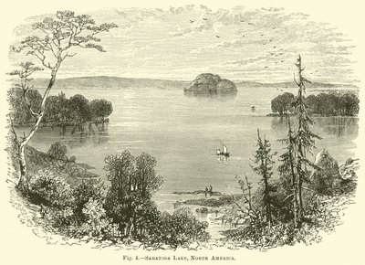 Saratogasjön, Nordamerika av English School