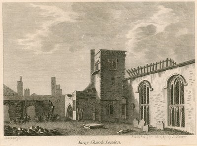 Savoy Chapel and Palace, London av English School