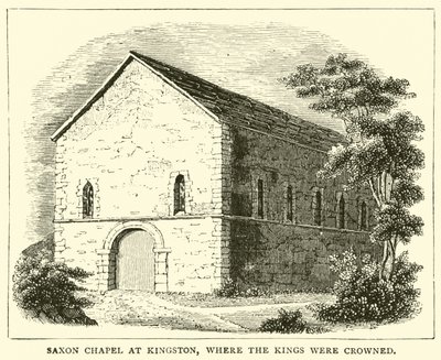 Saxon Chapel i Kingston, där kungarna kröntes av English School