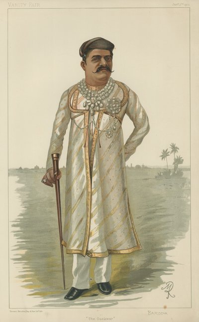 Sayajirao Gaekwad III, Gaekwar från Baroda av English School
