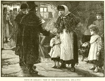 Scen i Irland: Besök av Tithe-Proctor av English School