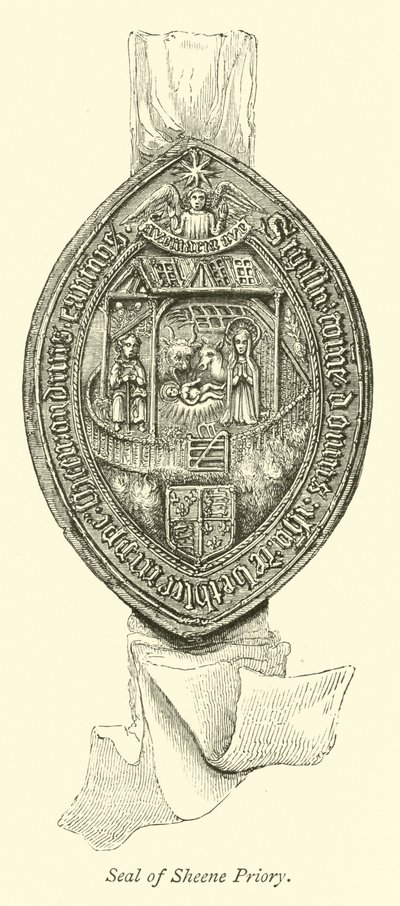 Sigill av Sheene Priory av English School