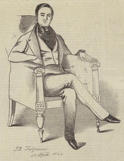 Serjeant Talfourd (gravyr) av English School