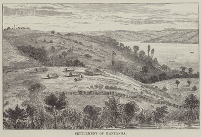 Settlement of Manyanga (gravyr) av English School
