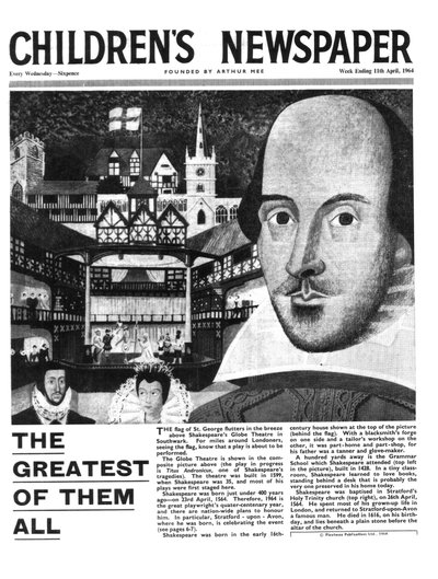 Shakespeare: The Greatest of them all, förstasidan av 