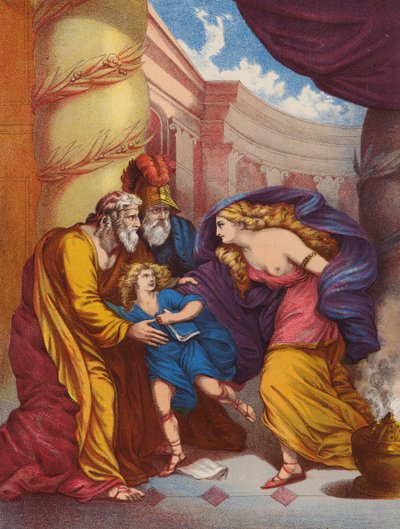 Shakespeare: Titus Andronicus (chromolitho) av English School