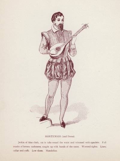Shakespeares Taming of the Shrew: Hydrangea, 2nd Dress (bilder) av English School