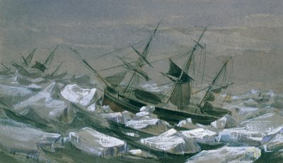 Sändning av James Clark Ross med skeppen 