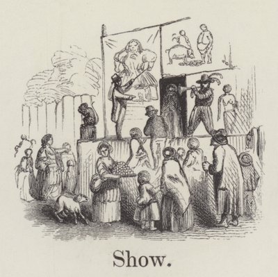 Visa (gravyr) av English School