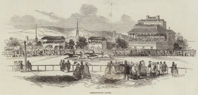 Shrewsbury Races (gravyr) av English School
