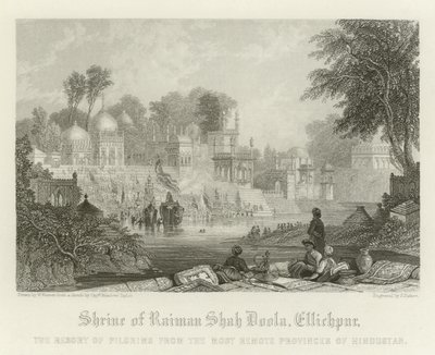 Shrine of Raiman Shah Doola, Ellichpur, Indien av English School
