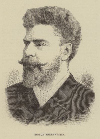 Signor Mierzwinski (gravyr) av English School