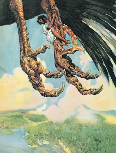 Sindbad och den gigantiska klippan av English School
