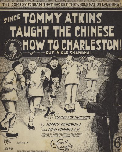 Sedan Tommy Atkins Lärde kineserna hur man Charleston ute i Gamla Shanghai av English School