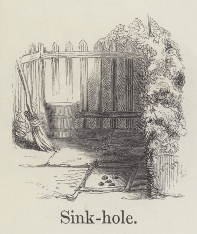 Sjunkhole (gravyr) av English School
