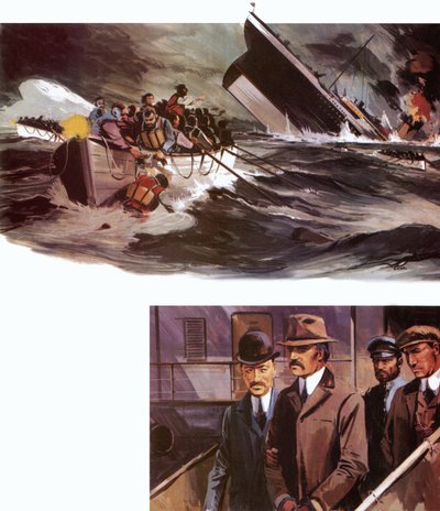 Förlisning av Titanic och arrestering av Dr Crippen av English School