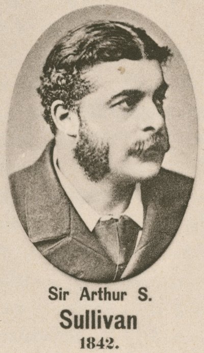 Sir Arthur S Sullivan (gravyr) av English School