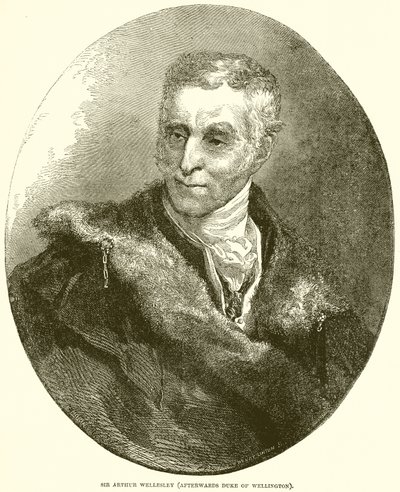 Sir Arthur Wellesley (efter hertigen av Wellington) av English School