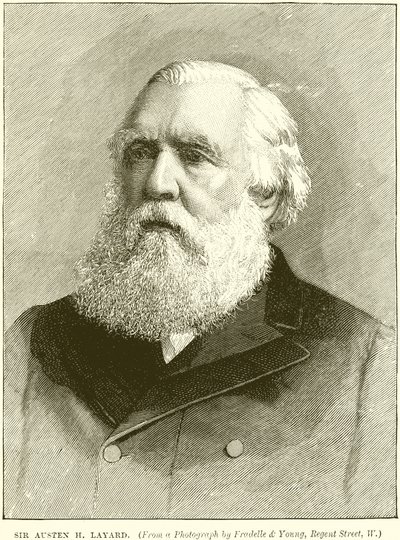 Sir Austen H. Layard av English School