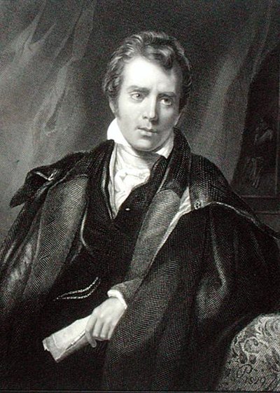 Sir David Wilkie (1785-1841) (gravyr) av English School