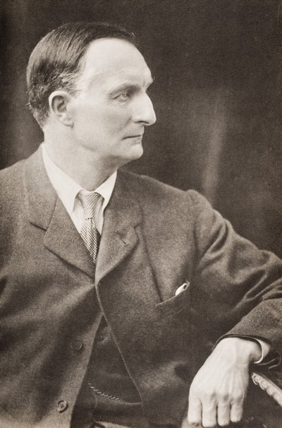 Sir Edward Grey, Viscount Grey of Falloden, illustration från 