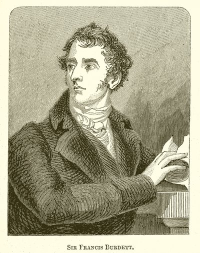 Sir Francis Burdett av English School
