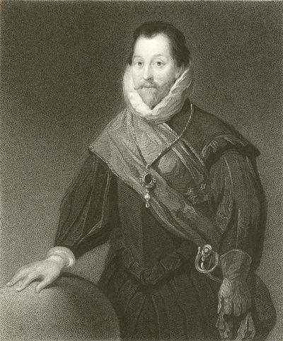 Sir Francis Drake av English School