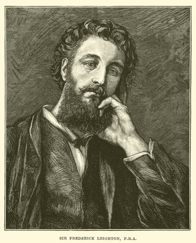 Sir Frederick Leighton, PRA (gravyr) av English School