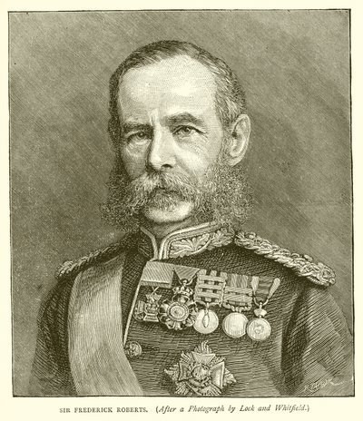 Sir Frederick Roberts av English School