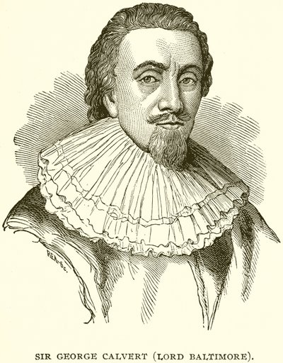 Sir George Calvert (Lord Baltimore) av English School