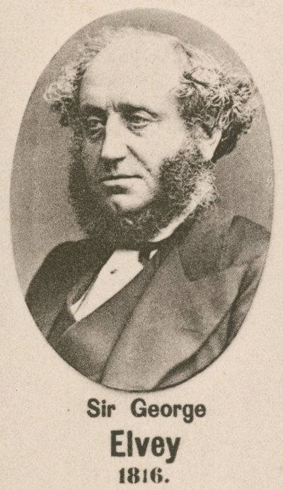 Sir George Elvey (gravyr) av English School