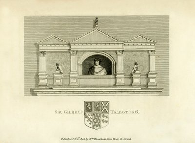 Sir Gilbert Talbot av English School