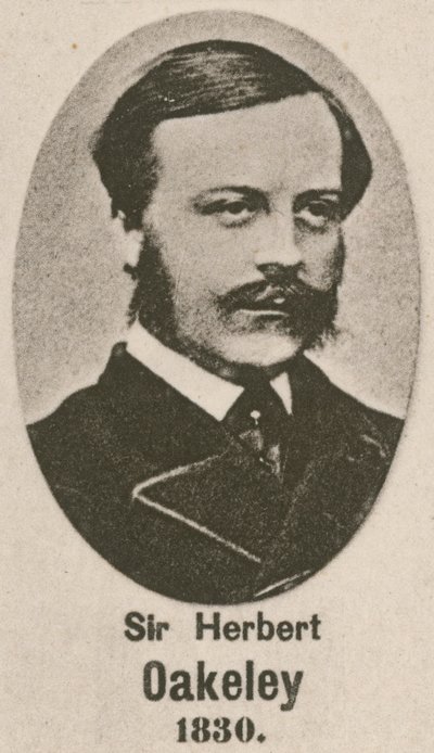 Sir Herbert Oakeley (gravyr) av English School