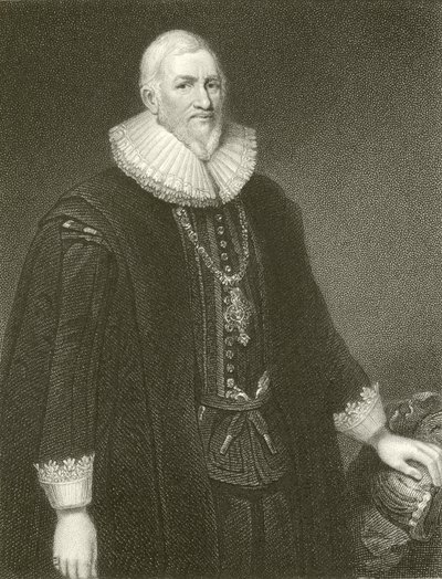 Sir Hugh Middleton av English School
