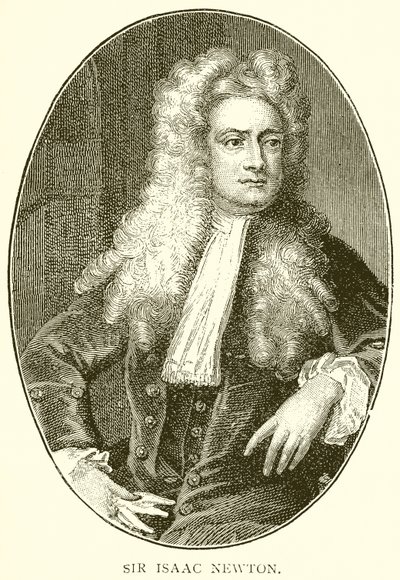Sir Isaac Newton av English School