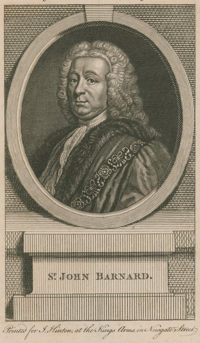 Sir John Barnard, borgmästare i London av English School