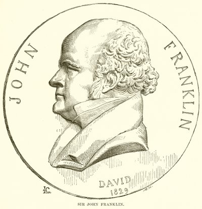 Sir John Franklin av English School