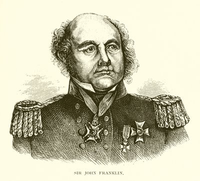 Sir John Franklin av English School