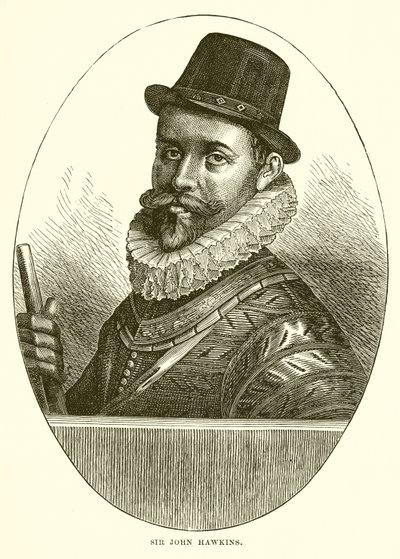 Sir John Hawkins av English School