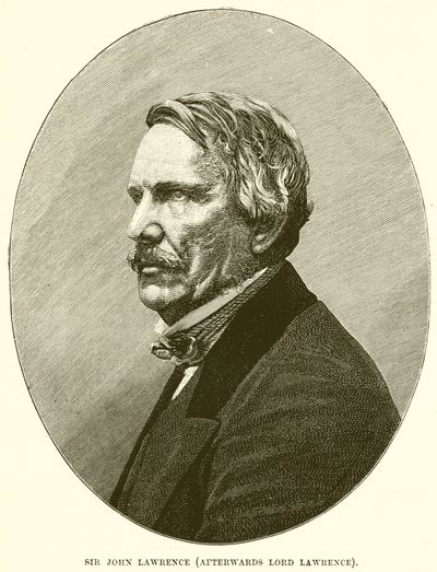 Sir John Lawrence (efteråt Lord Lawrence) av English School