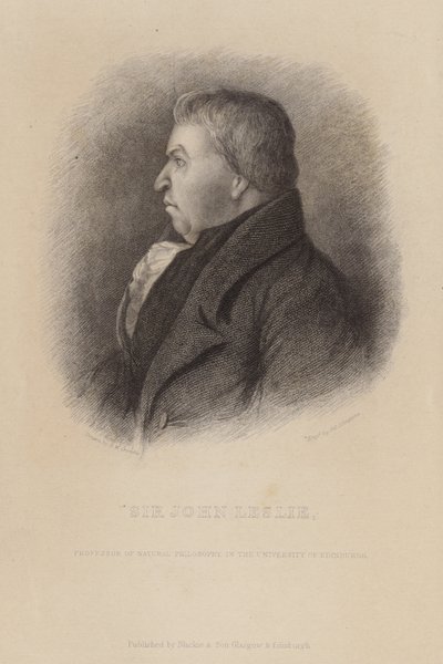 Sir John Leslie av English School