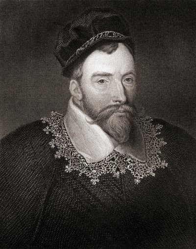 Sir John Maitland, från Lodges British Portraits, 1823 av English School