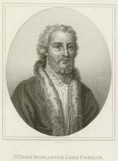 Sir John Oldcastle, Lord Cobham (gravyr) av English School
