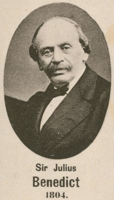 Sir Julius Benedict (gravyr) av English School