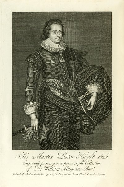 Sir Martin Lister av English School
