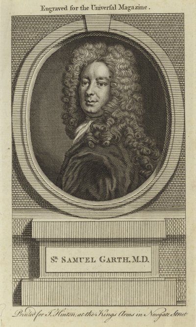Sir Samuel Garth, M D av English School